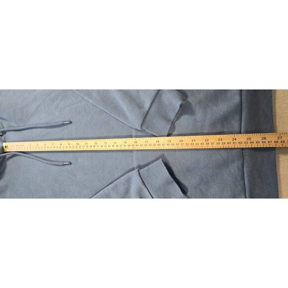 NWOT Dutch Bros Hoodie Unisex Large Blue Sweatshirt Coffee Back Graphic Logo - Picture 7 of 15